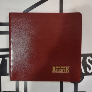 Check Register Book Notebook Journal